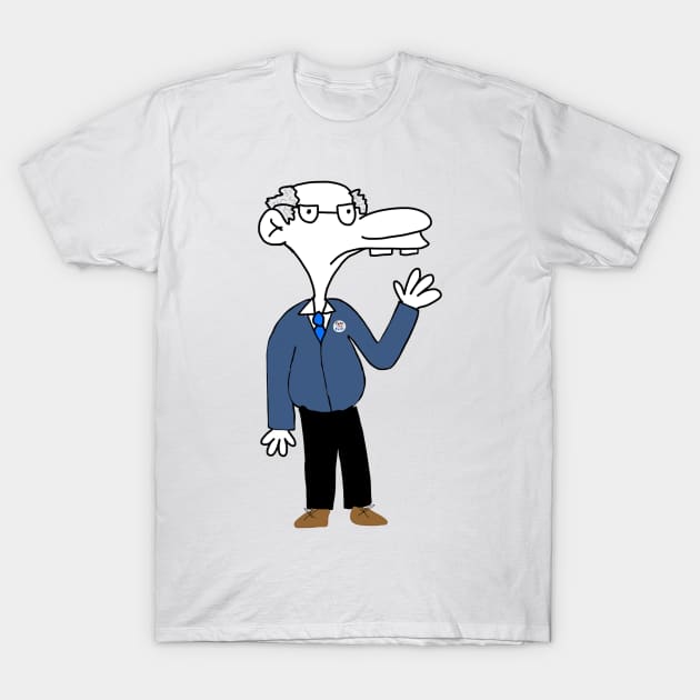 Manny Heffley as Bernie Sanders T-Shirt by natashawilona